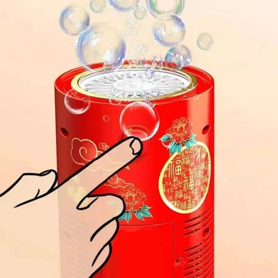 Musical & Lighting Fireworks Bubble Machine