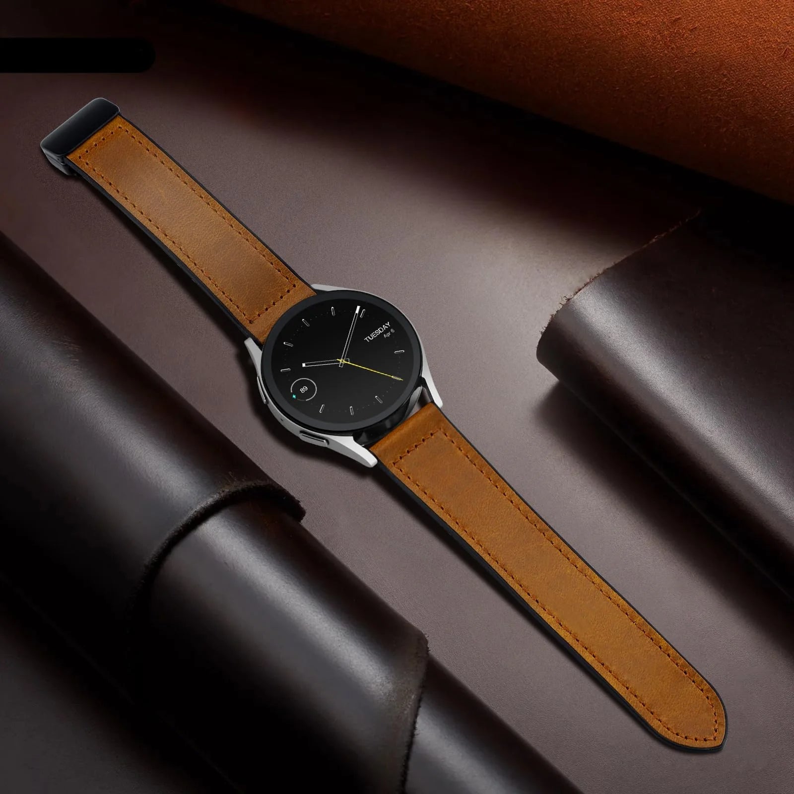 Magnetic Leather Strap For Samsung Galaxy Watch