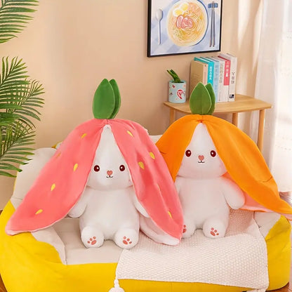 Cute Reversible Bunny Pillow