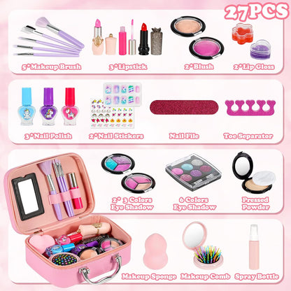 Washable cute Makeup Kit for Girl