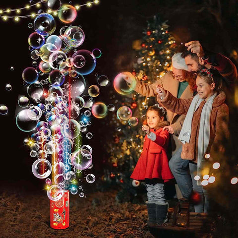 Musical & Lighting Fireworks Bubble Machine