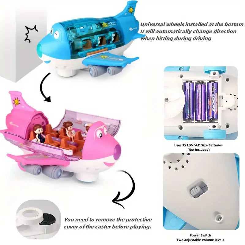 360° Rotating Electric Toy Plane