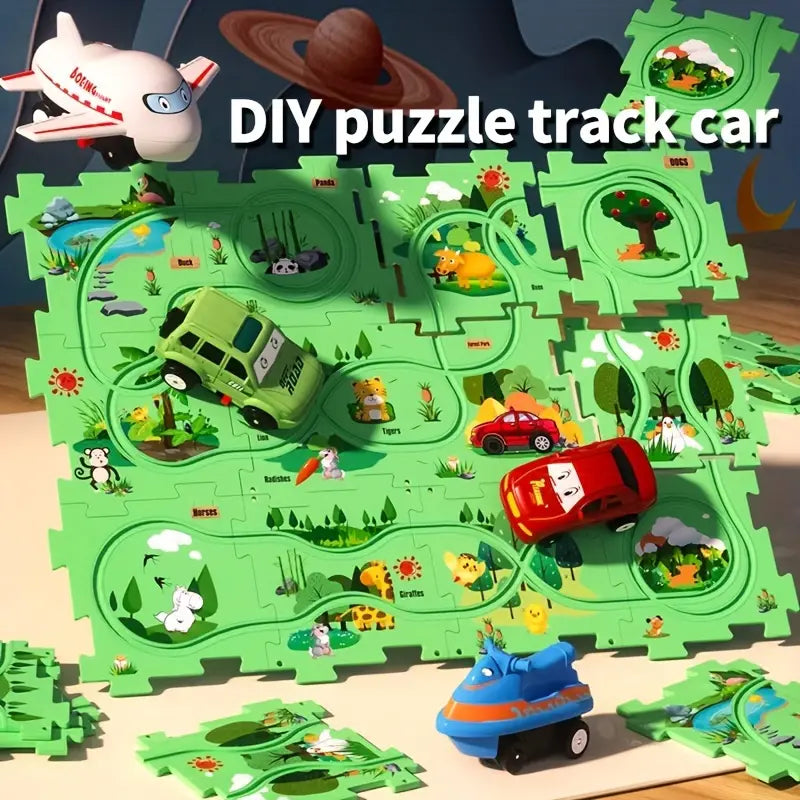 Mind-Maze Puzzle Track For Kids (25pcs)