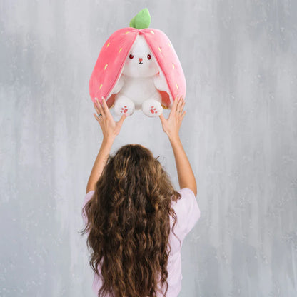 Cute Reversible Bunny Pillow