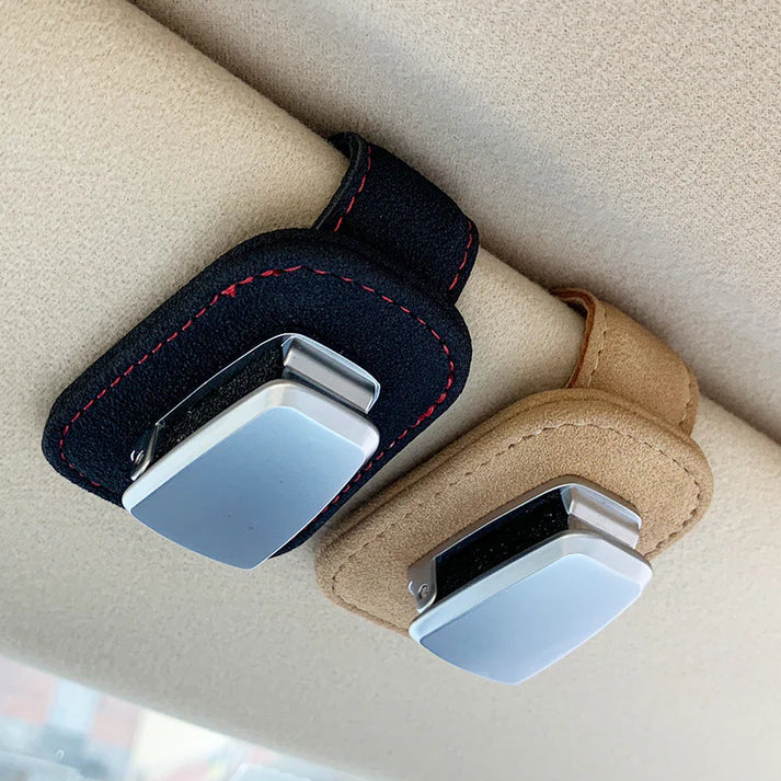 Leather Sunglasses Holder for Car