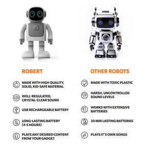 Dancing Robert: Interactive Companion Robot