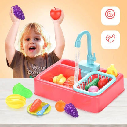 Kids Kitchen Toys Pretend Simulation Dishwasher