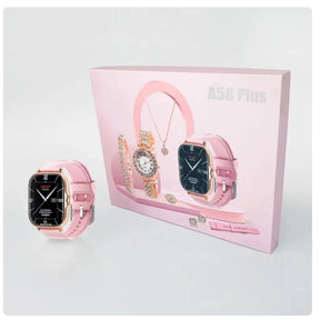 8 in 1 A58 Plus Sport Smartwatch Women Gift Set