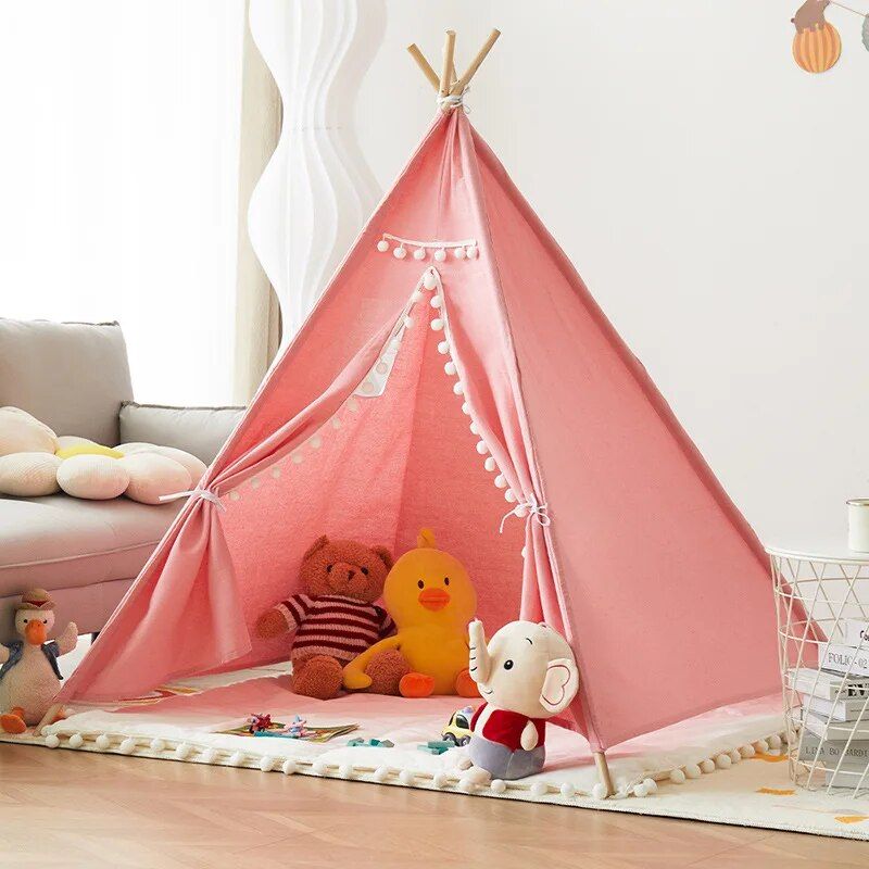 Kids’ Canvas Wigwam Tent